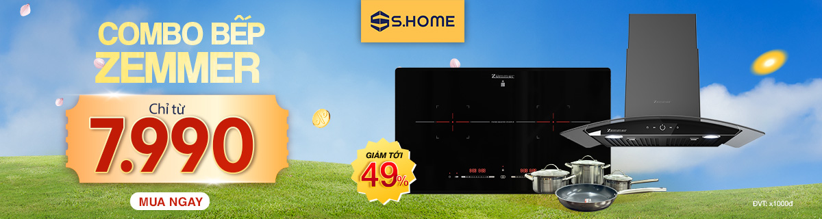 Combo Bếp Từ và Hút Mùi Zemmer 7990K